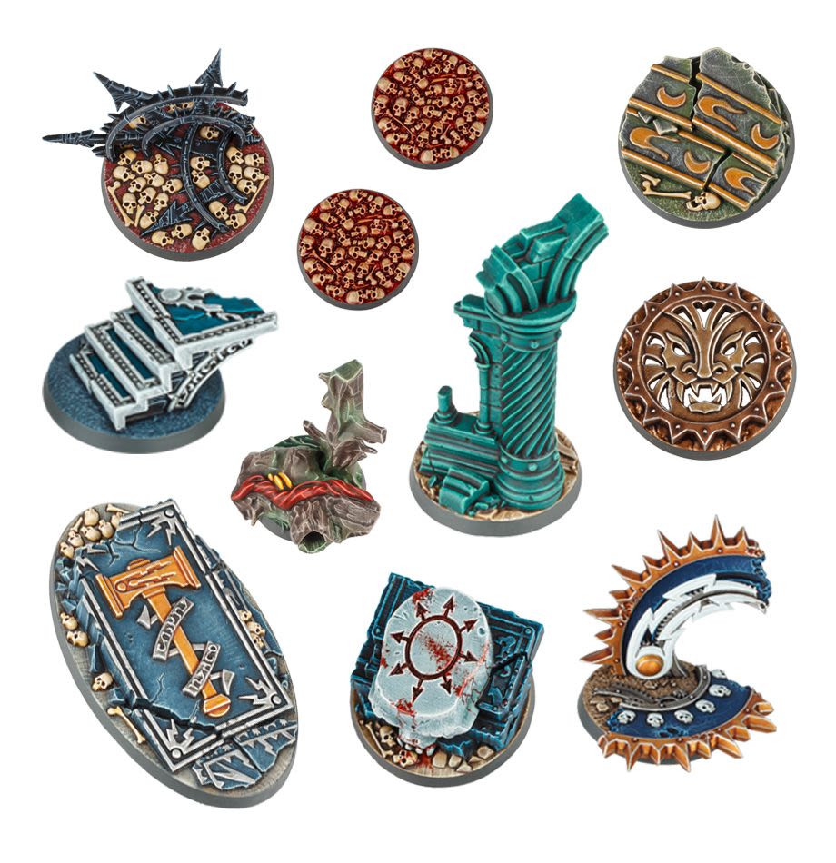 CITADEL MINIATURE BASES: AGE OF SIGMAR HERO BASES2
