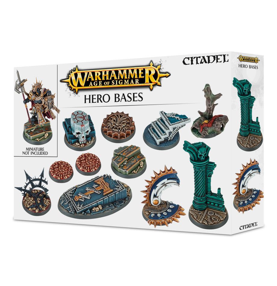 CITADEL MINIATURE BASES: AGE OF SIGMAR HERO BASES4