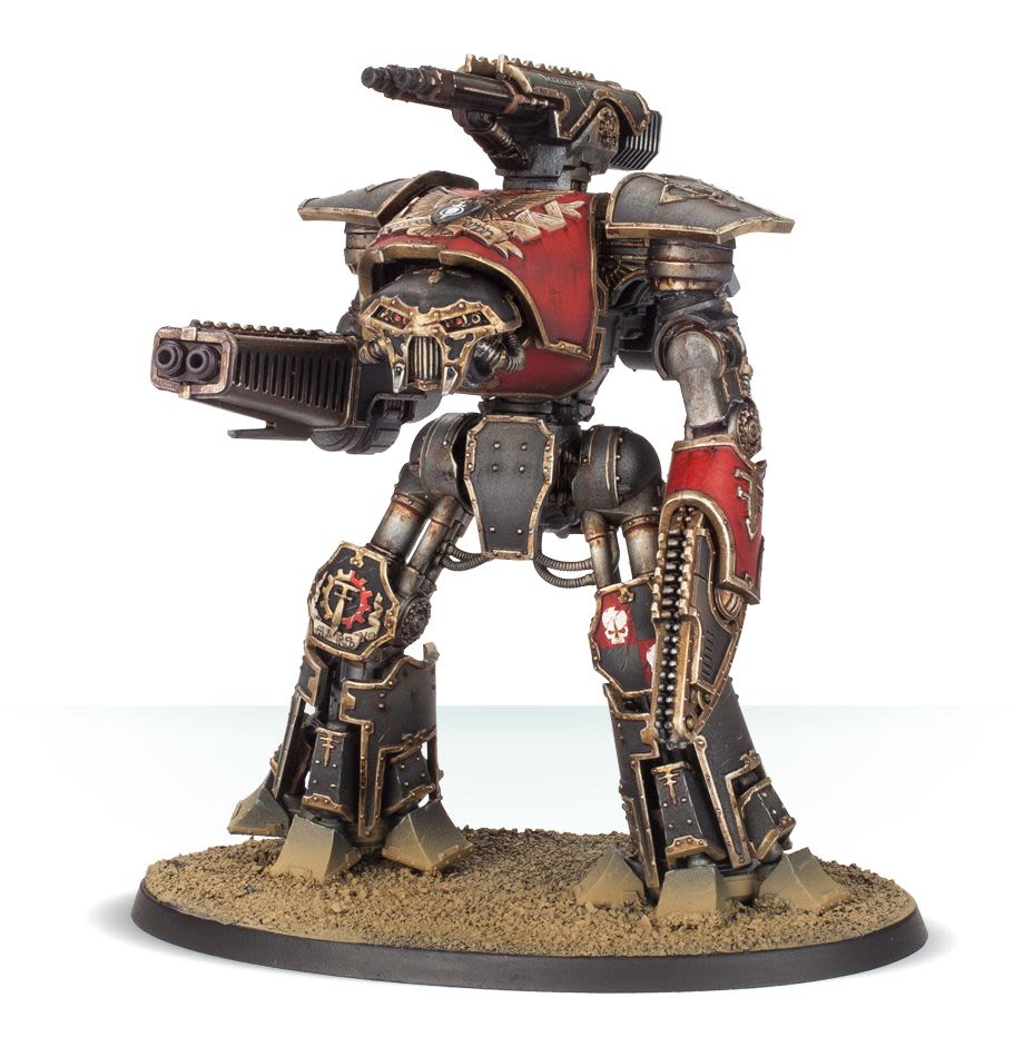 ADEPTUS TITANICUS: REAVER TITAN WITH MELTA CANNON & CHAINFIST1