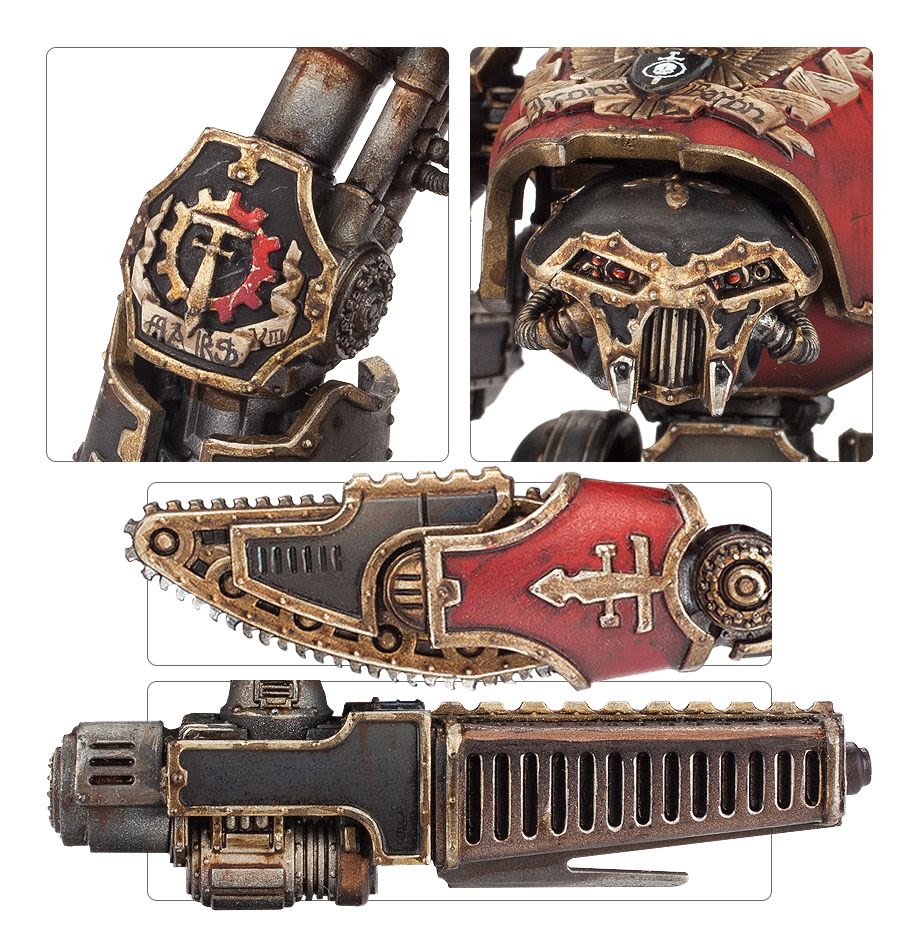 ADEPTUS TITANICUS: REAVER TITAN WITH MELTA CANNON & CHAINFIST2