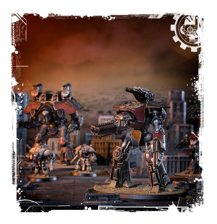 ADEPTUS TITANICUS: REAVER TITAN WITH MELTA CANNON & CHAINFIST5