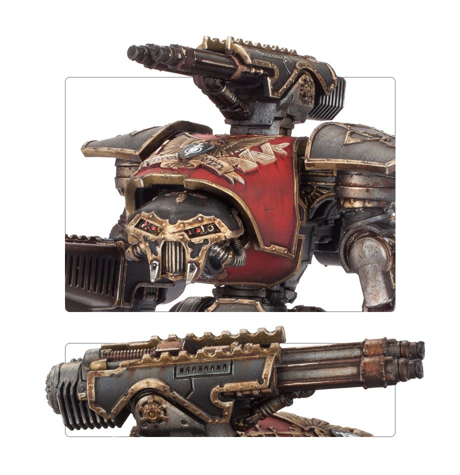 ADEPTUS TITANICUS: REAVER TITAN WITH MELTA CANNON & CHAINFIST3