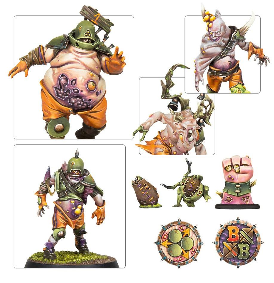 BLOOD BOWL: NURGLE TEAM4