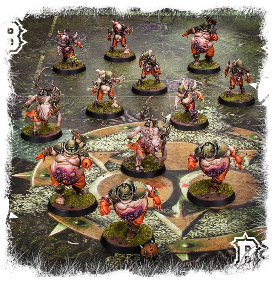 BLOOD BOWL: NURGLE TEAM3