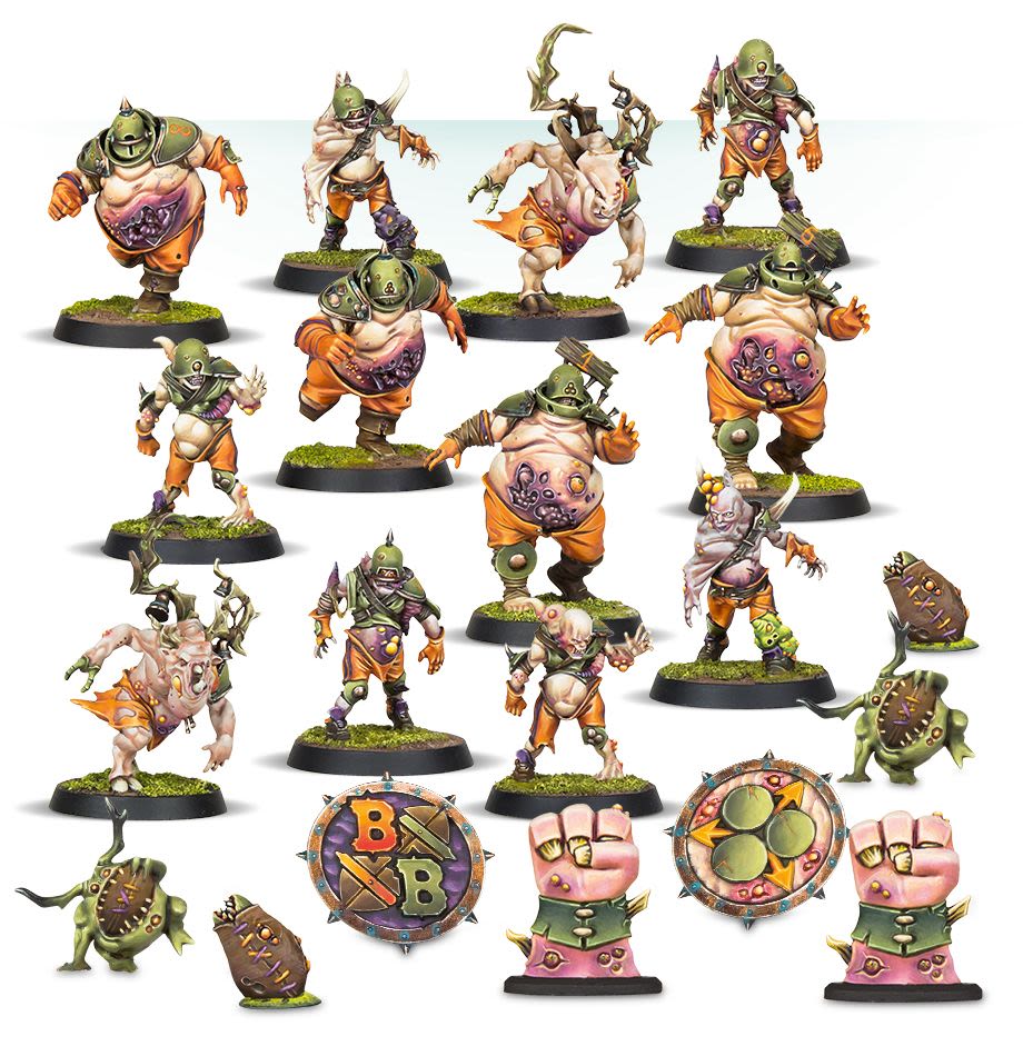 BLOOD BOWL: NURGLE'S ROTTERS TEAM1