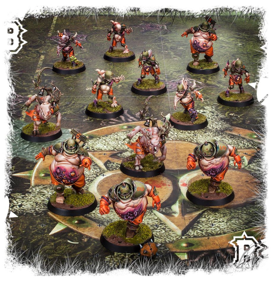 BLOOD BOWL: NURGLE'S ROTTERS TEAM3