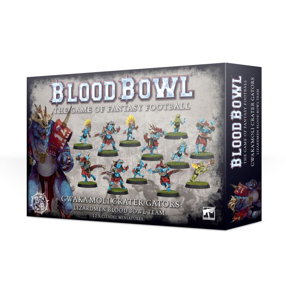 BLOOD BOWL: GWAKA'MOLI CRATER GATORS6