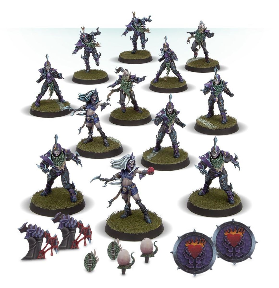 BLOOD BOWL: NAGGAROTH NIGHTMARES DARK ELF TEAM1