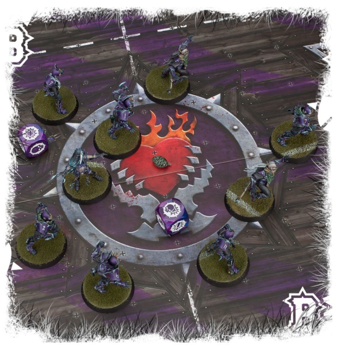 BLOOD BOWL: NAGGAROTH NIGHTMARES DARK ELF TEAM3
