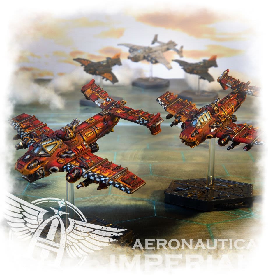 AERONAUTICA IMPERIALIS: ORK AIR WAAAGH! FIGHTA BOMMERZ5
