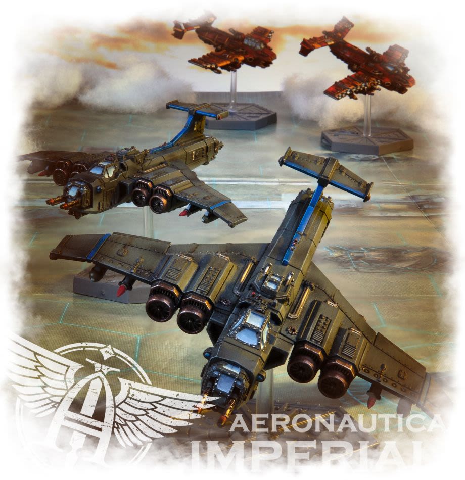 AERONAUTICA IMPERIALIS: IMPERIAL NAVY MARAUDER BOMBERS5