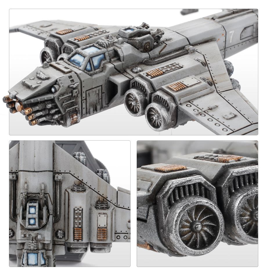 AERONAUTICA IMPERIALIS: IMPERIAL NAVY MARAUDER DESTROYERS2
