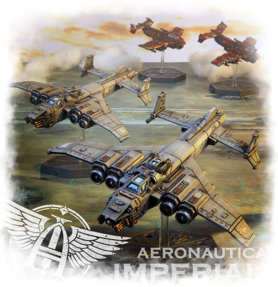 AERONAUTICA IMPERIALIS: IMPERIAL NAVY MARAUDER DESTROYERS5