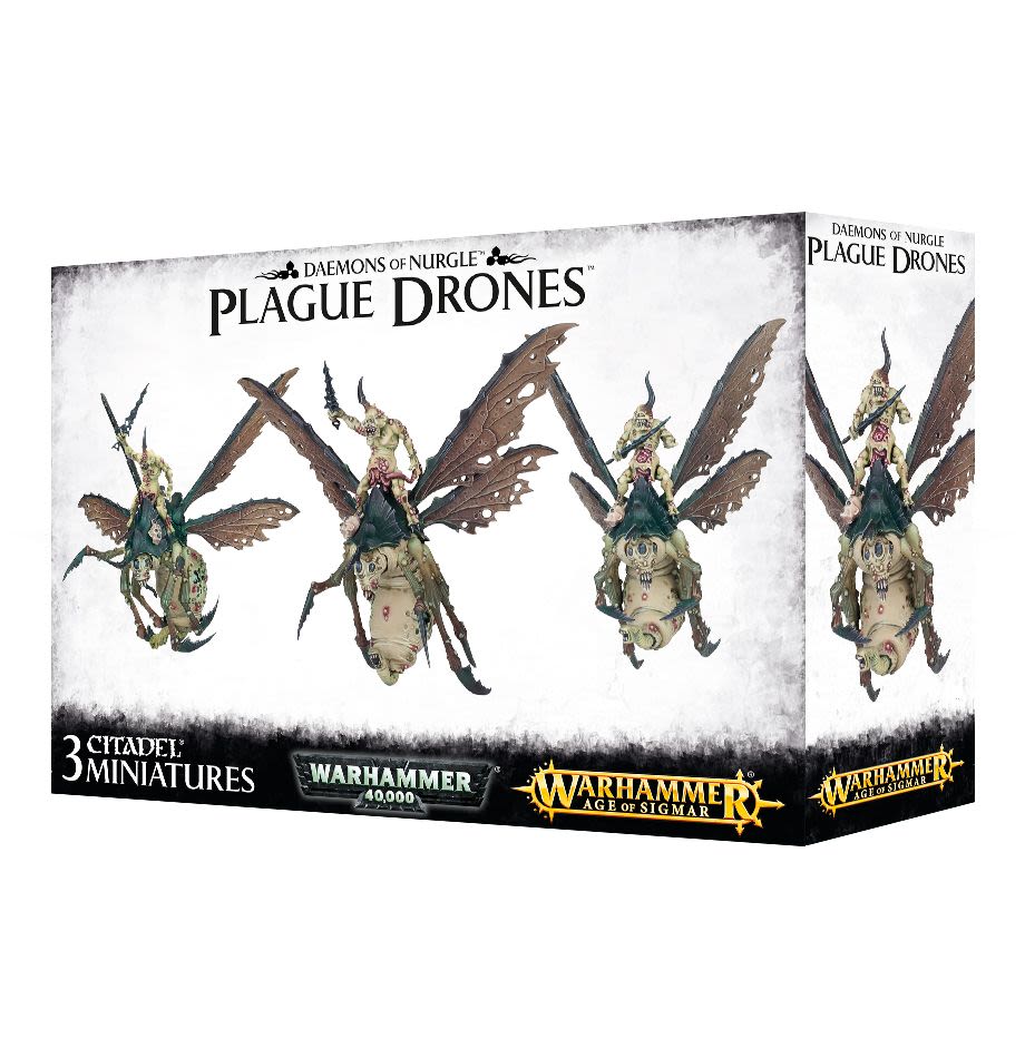 CHAOS DAEMONS PLAGUE DRONES OF NURGLE5