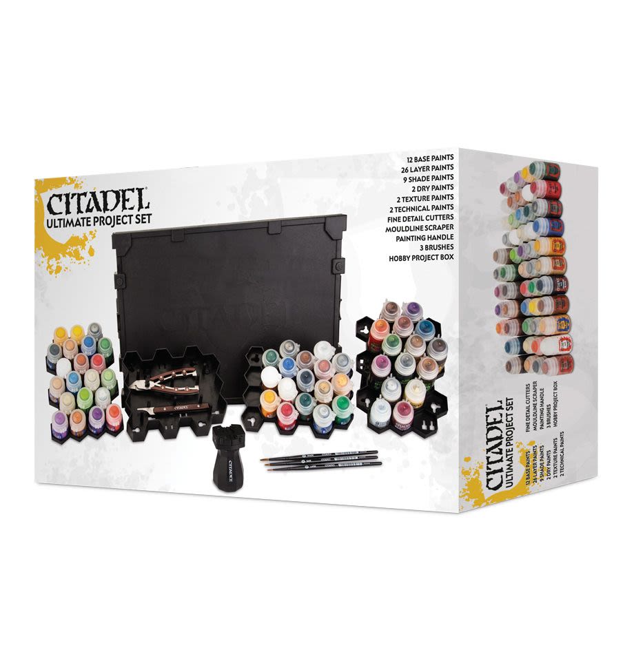 CITADEL PAINT SET ULTIMATE PROJECT PAINT SET (2018) Wargaming.cl
