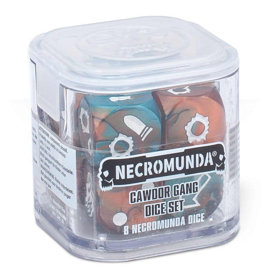 NECROMUNDA CAWDOR GANG DICE SET2