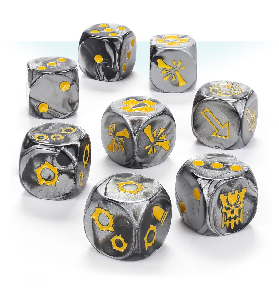 NECROMUNDA ENFORCER PATROL DICE SET1