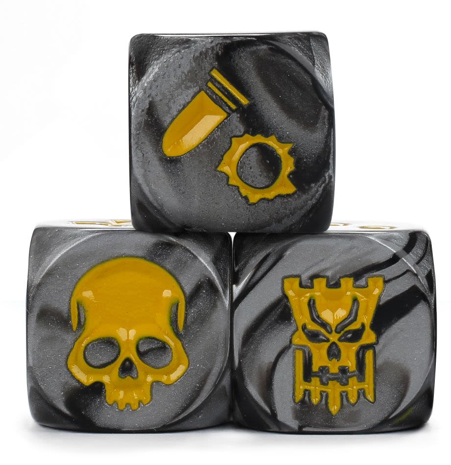 NECROMUNDA ENFORCER PATROL DICE SET2