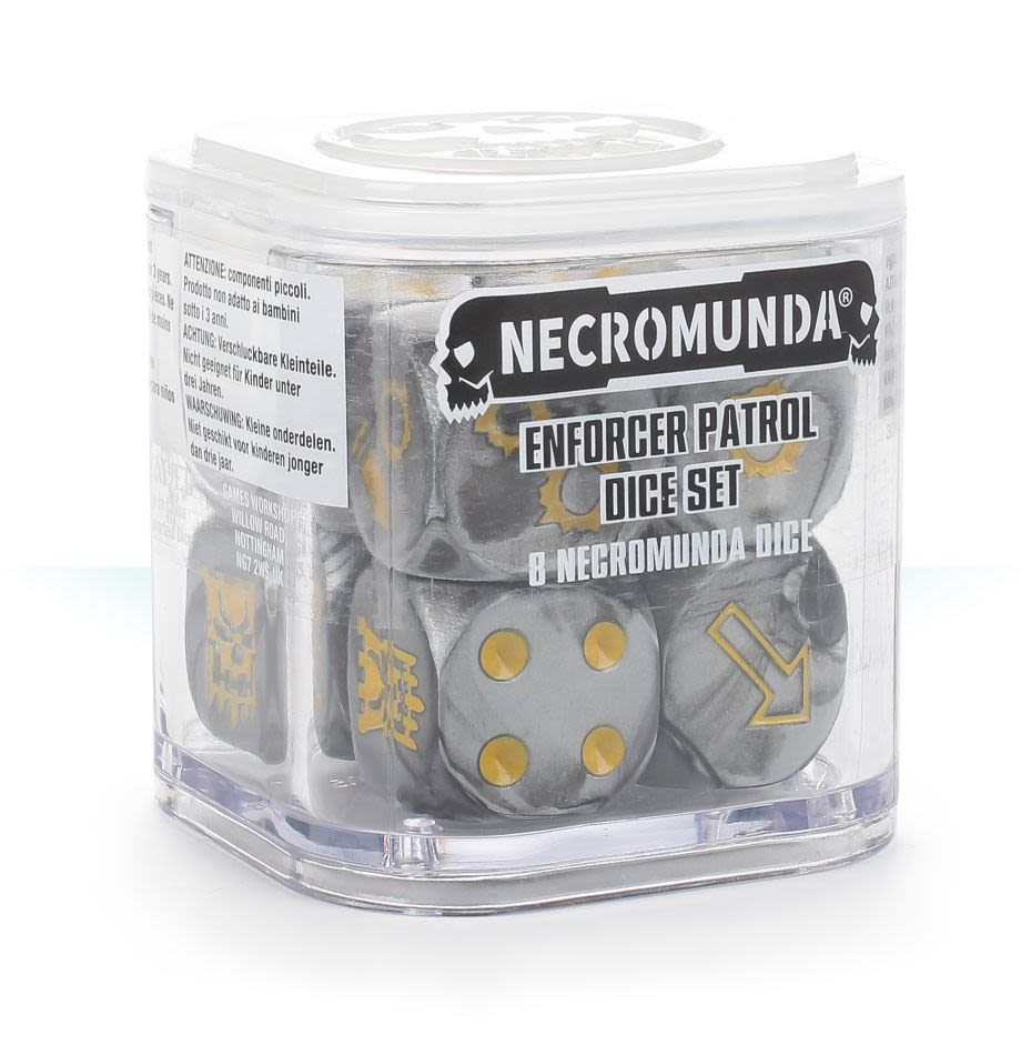 NECROMUNDA ENFORCER PATROL DICE SET4
