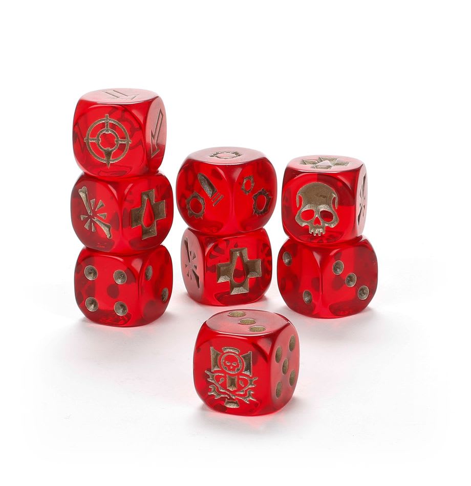 NECROMUNDA: HOUSE OF CHAINS DICE SET1