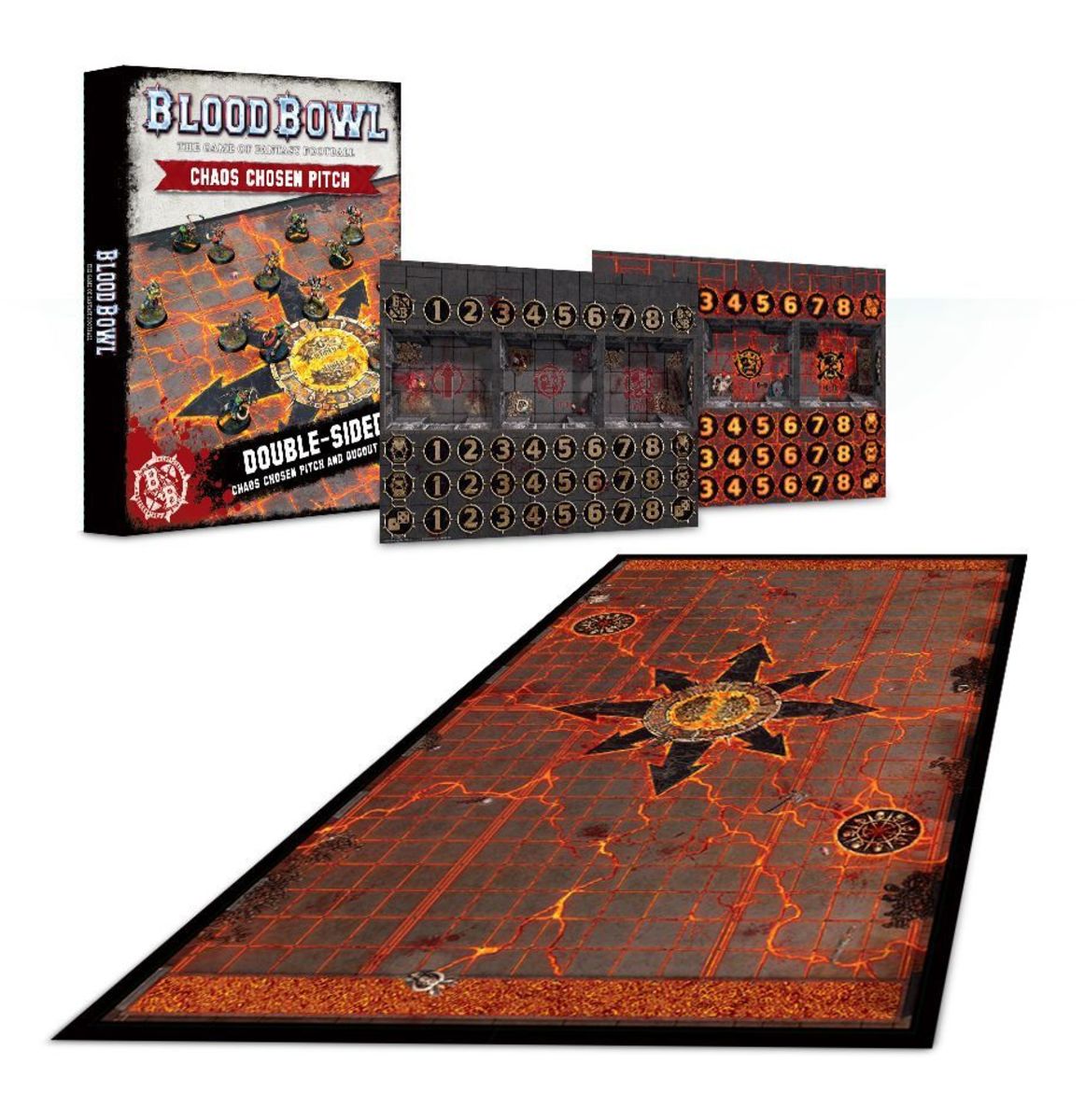 BLOOD BOWL : CHAOS PITCH & DUGOUTS1