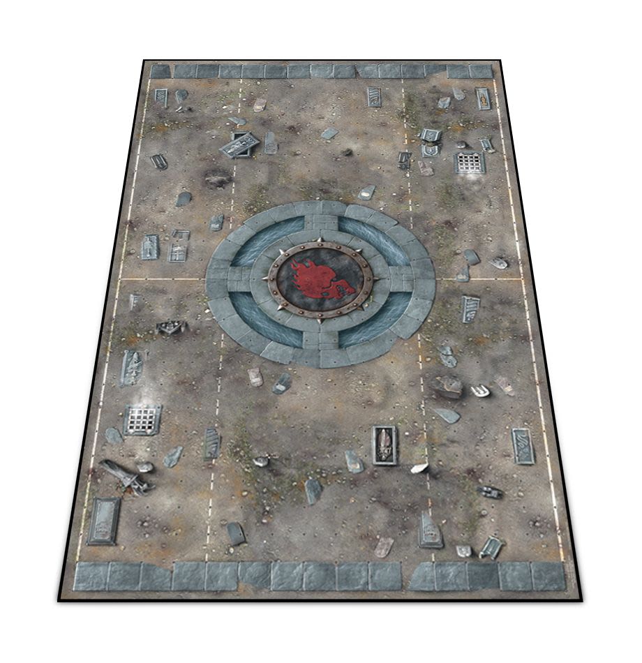 BLOOD BOWL SHAMBLING UNDEAD PITCH Wargaming.cl