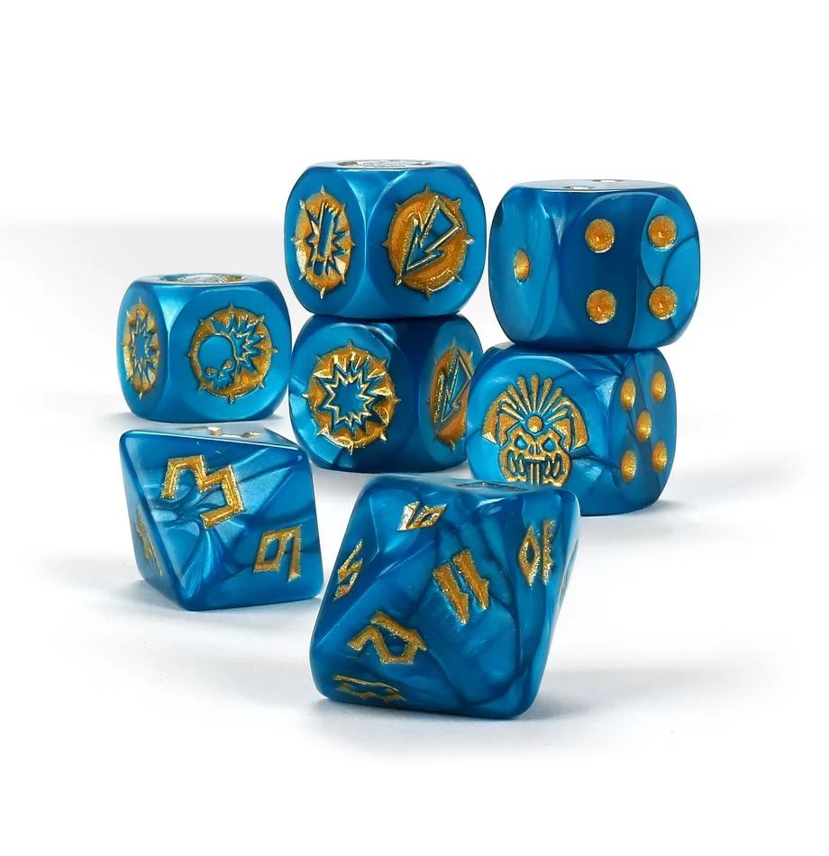 BLOOD BOWL: LIZARDMEN TEAM DICE SET1