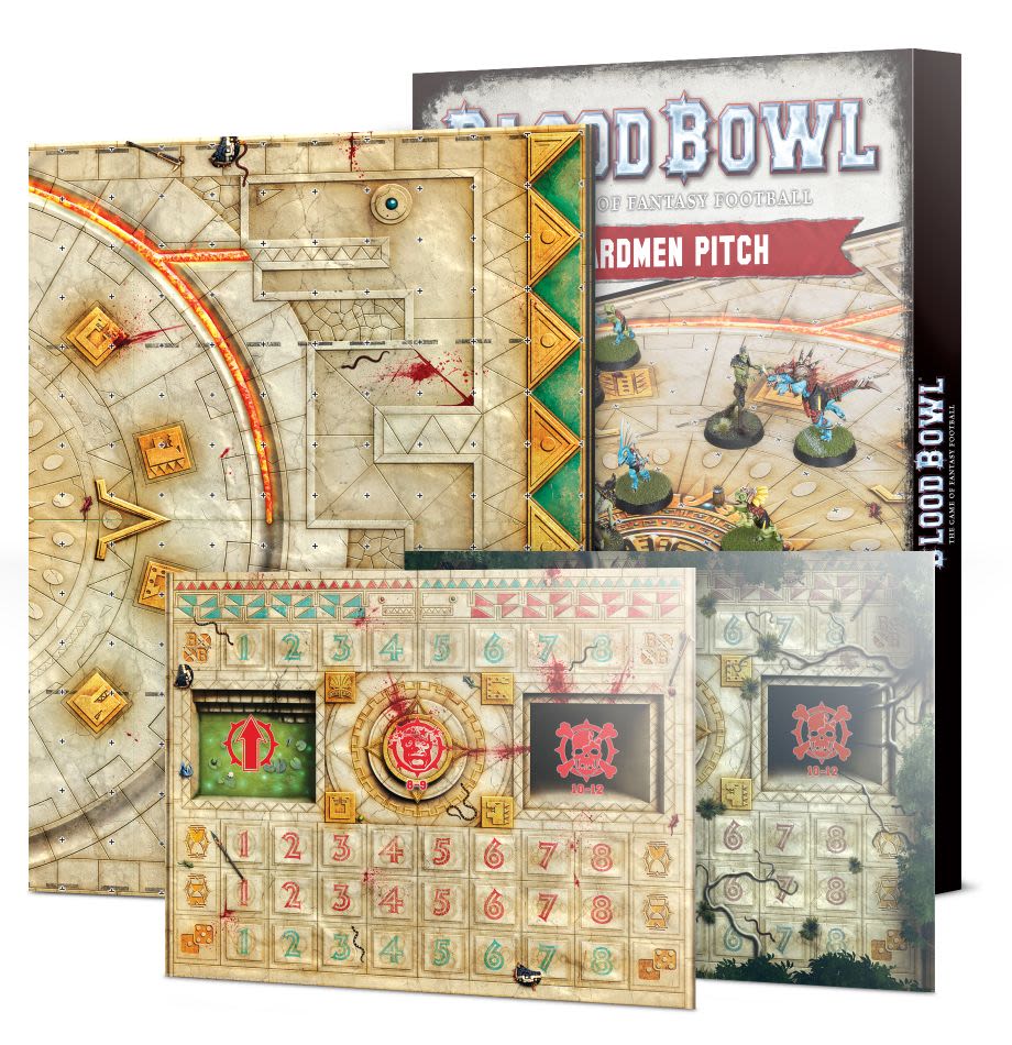 BLOOD BOWL: LIZARDMEN PITCH & DUGOUTS1