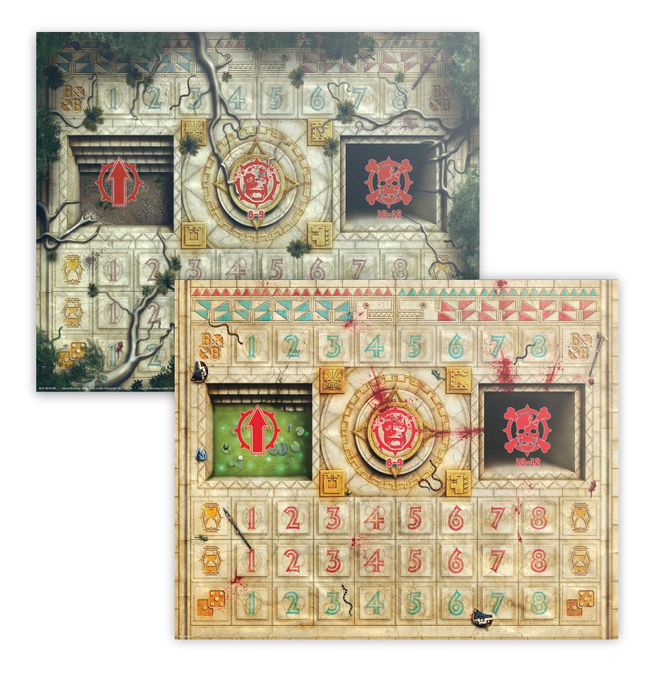 BLOOD BOWL: LIZARDMEN PITCH & DUGOUTS3