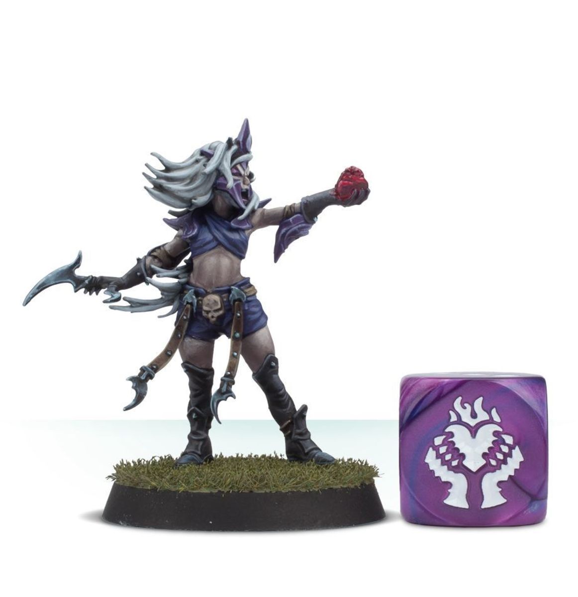 BLOOD BOWL: DARK ELF TEAM DICE SET3