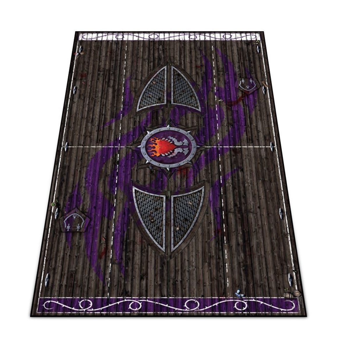 BLOOD BOWL DARK ELF PITCH & DUGOUTS3