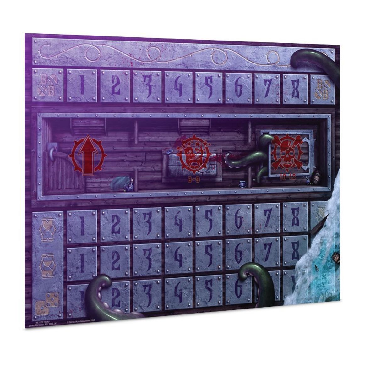 BLOOD BOWL DARK ELF PITCH & DUGOUTS4