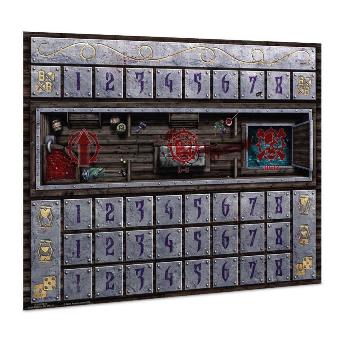 BLOOD BOWL DARK ELF PITCH & DUGOUTS5