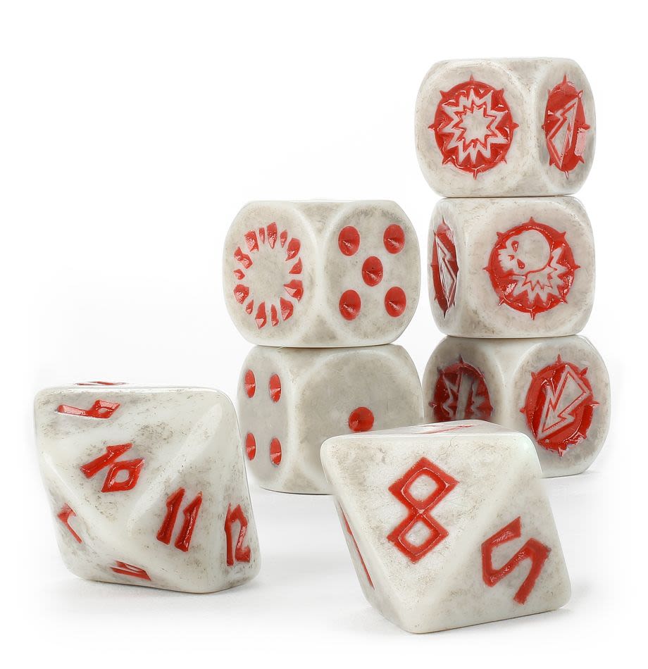 BLOOD BOWL: OGRE TEAM DICE SET1