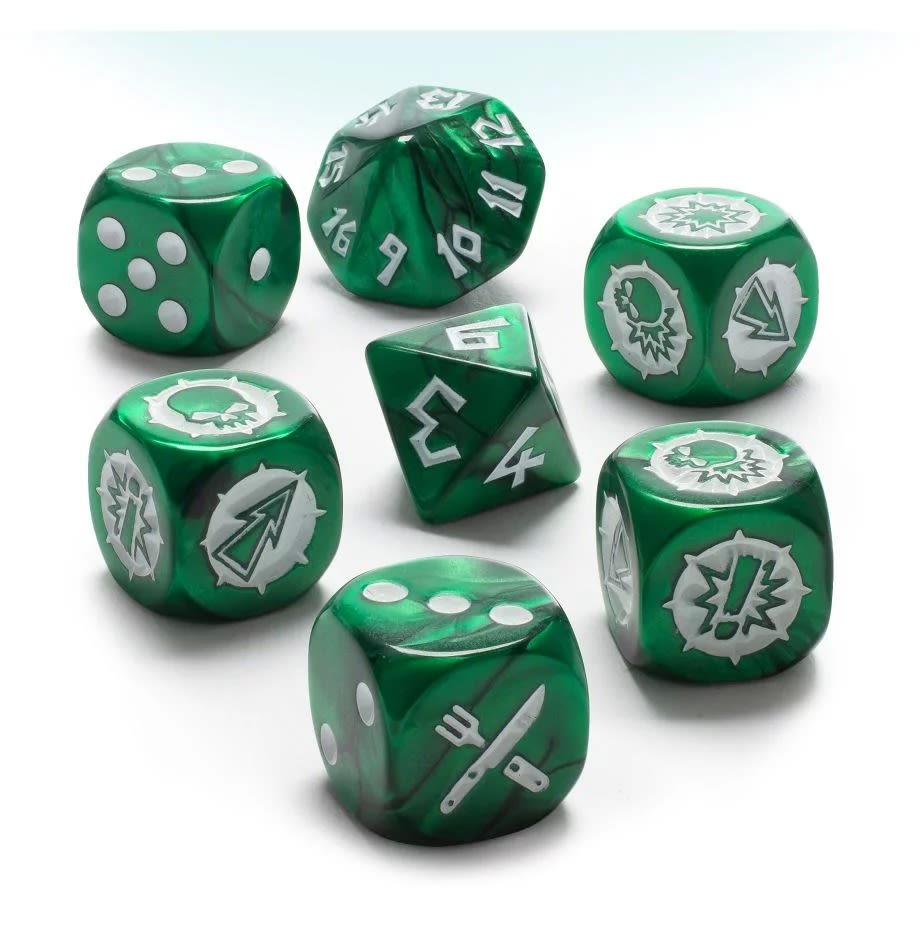 BLOOD BOWL HALFLING DICE SET1