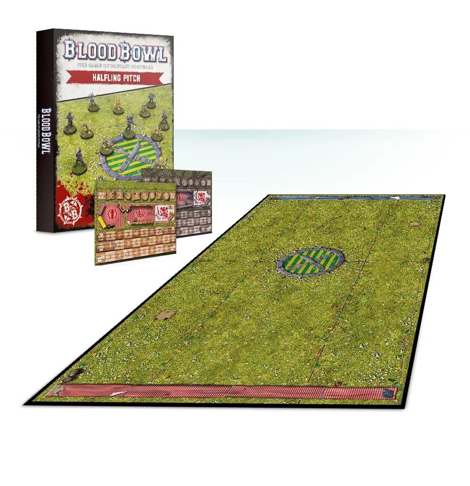 BLOOD BOWL: HALFLING TEAM PITCH & DUGOUTS1
