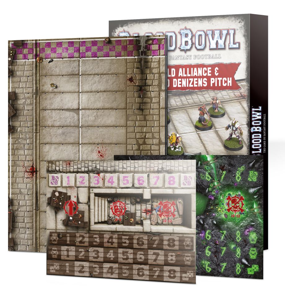 BLOOD BOWL: OLD WORLD + UNDERWORLD PITCH2