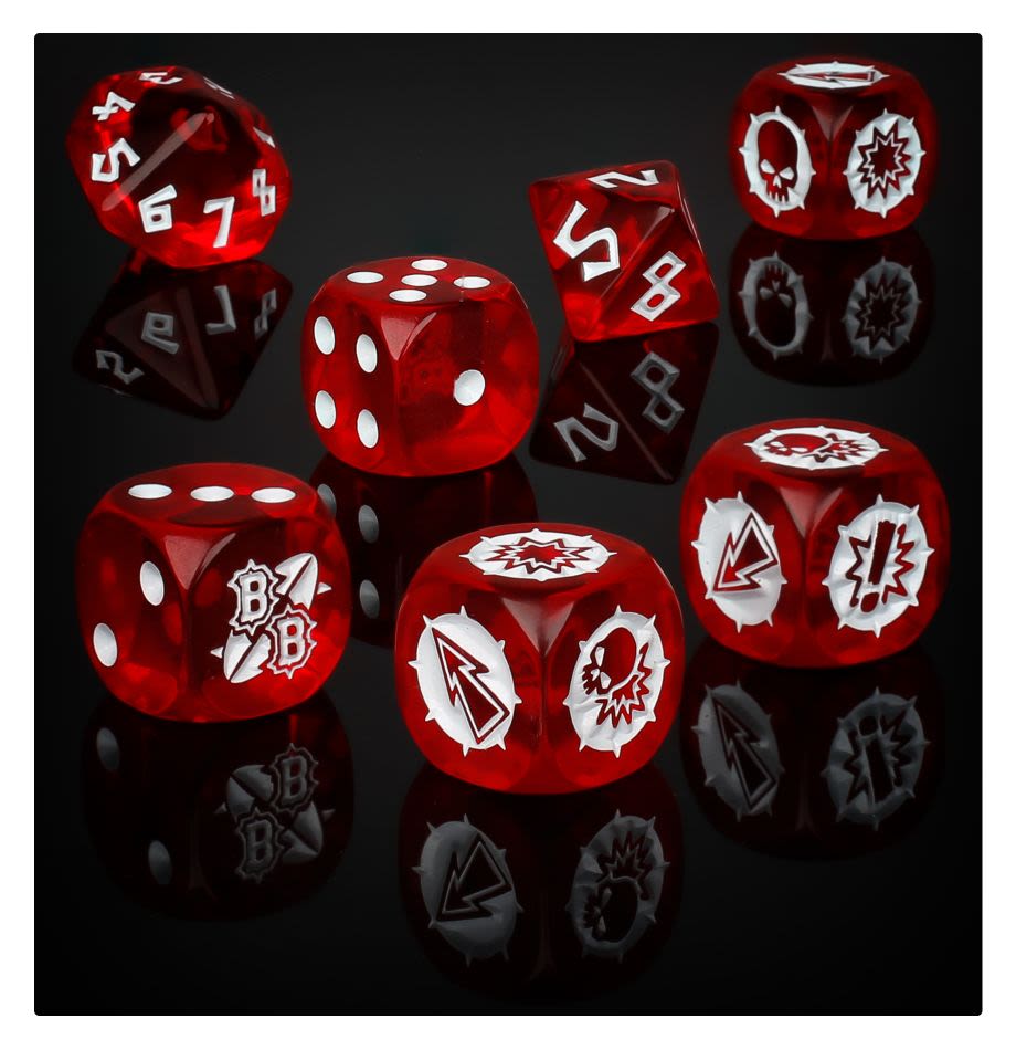 BLOOD BOWL DICE SET2
