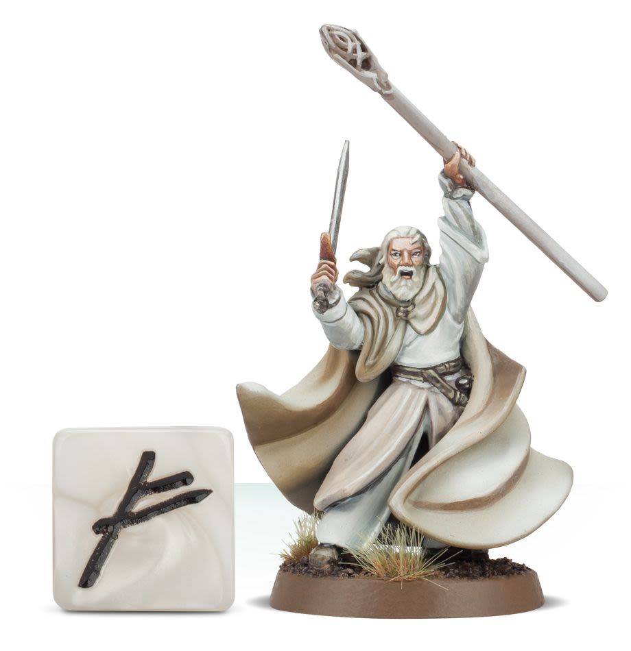 GANDALF THE WHITE DICE SET3
