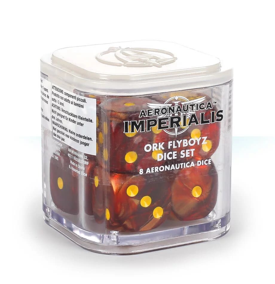 AERONAUTICA IMPERIALIS: ORK FLYBOYZ DICE SET4