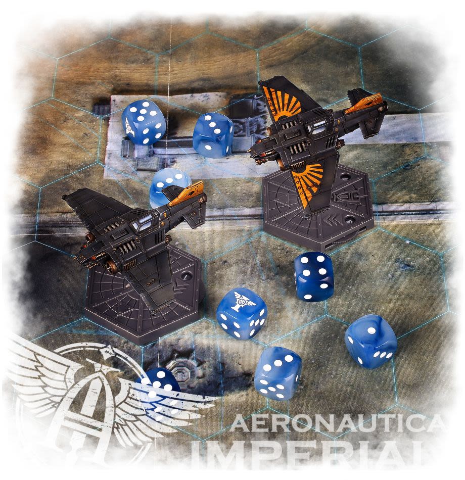 AERONAUTICA IMPERIALIS: IMPERIAL NAVY DICE SET4