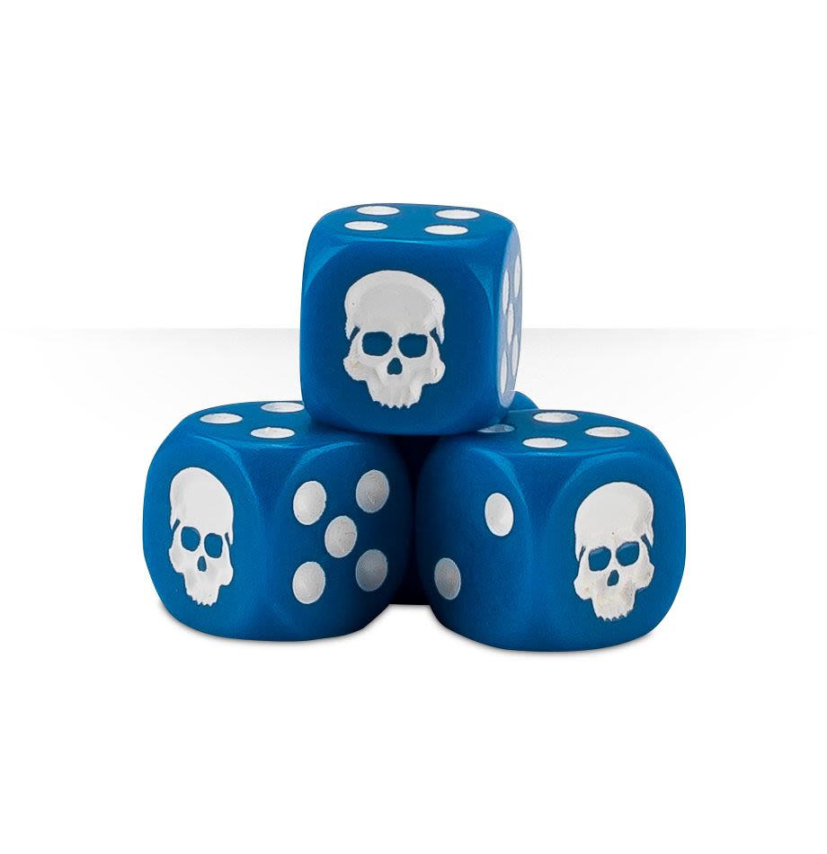 DICE CUBE-BLUE2