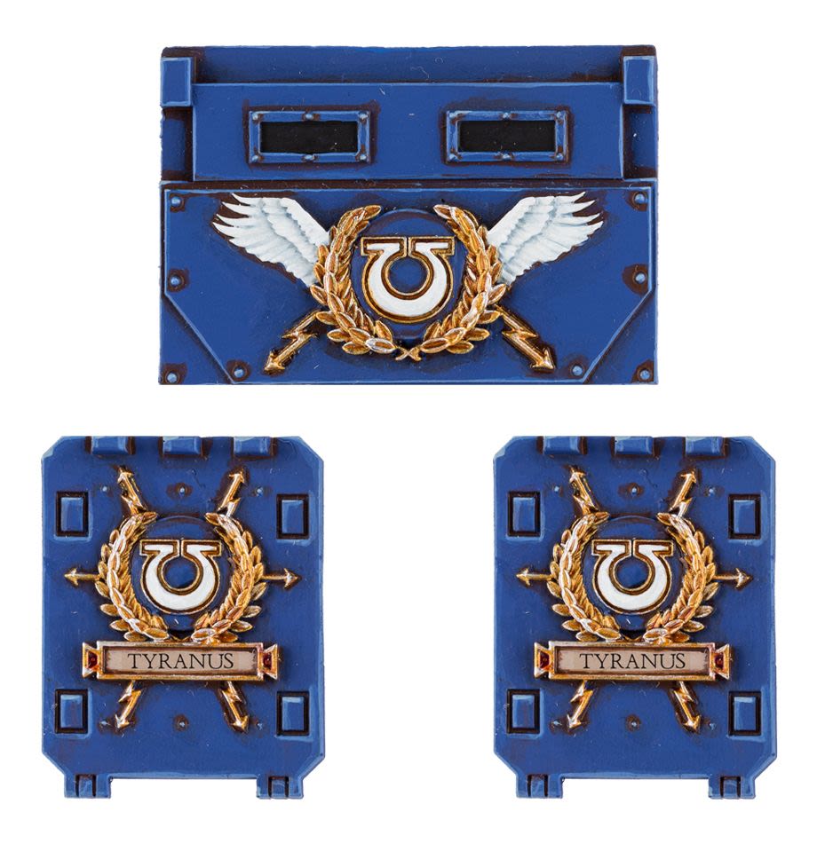 SPACE MARINES: ULTRAMARINES RHINO DOORS AND FRONT PLATE1