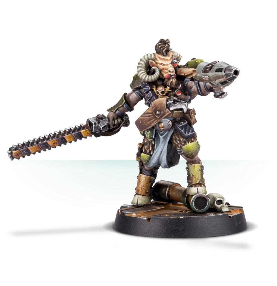 NECROMUNDA: GOR HALF-HORN, BEASTMAN BOUNTY HUNTER1