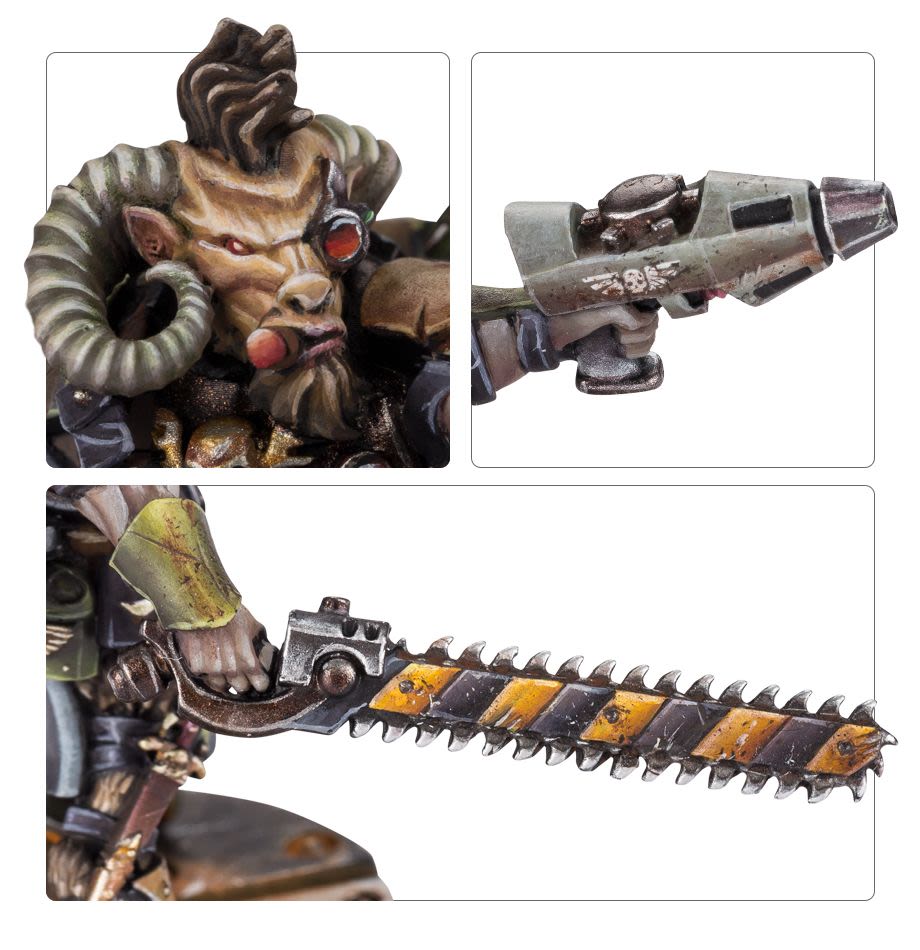 NECROMUNDA: GOR HALF-HORN, BEASTMAN BOUNTY HUNTER2