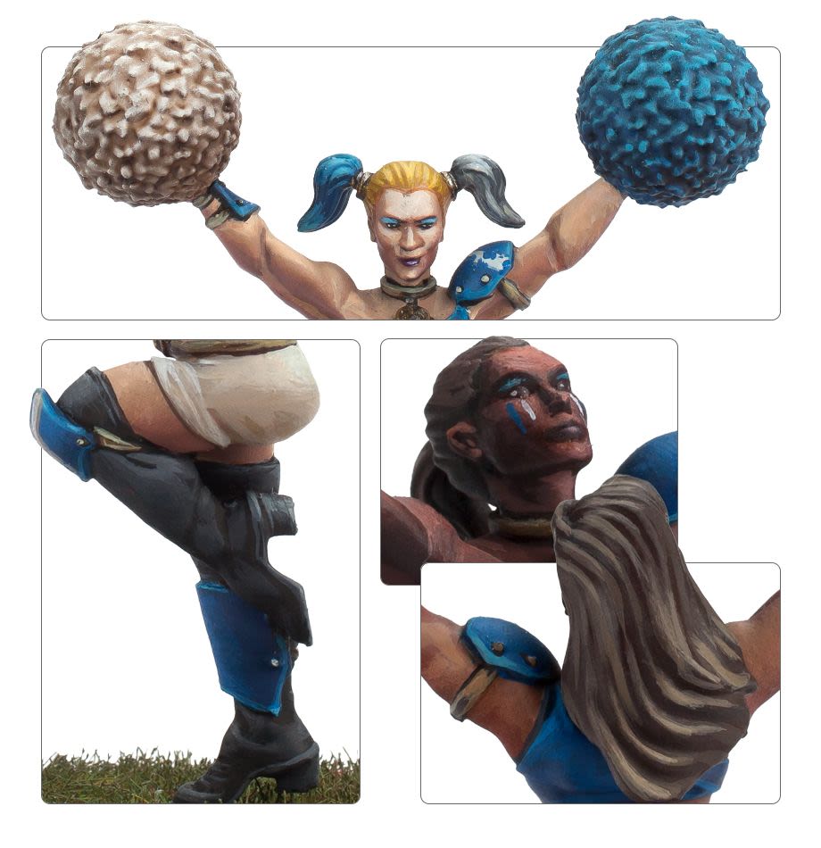 BLOOD BOWL: THE REAVERETTES HUMAN CHEERLEADING TEAM3