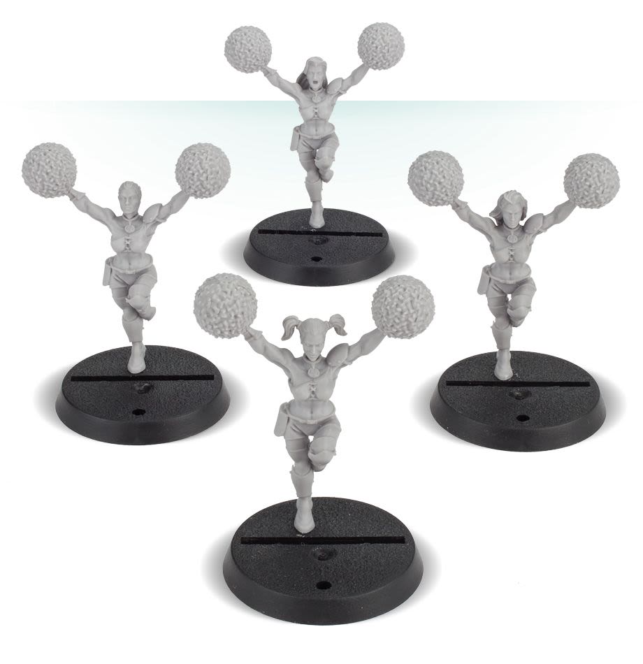 BLOOD BOWL: THE REAVERETTES HUMAN CHEERLEADING TEAM4