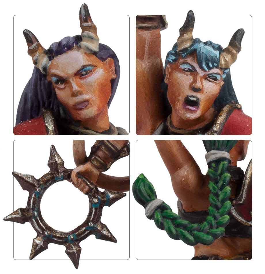 BLOOD BOWL: THE DAMNED DAMSELS CHAOS CHEERLEADING TEAM2