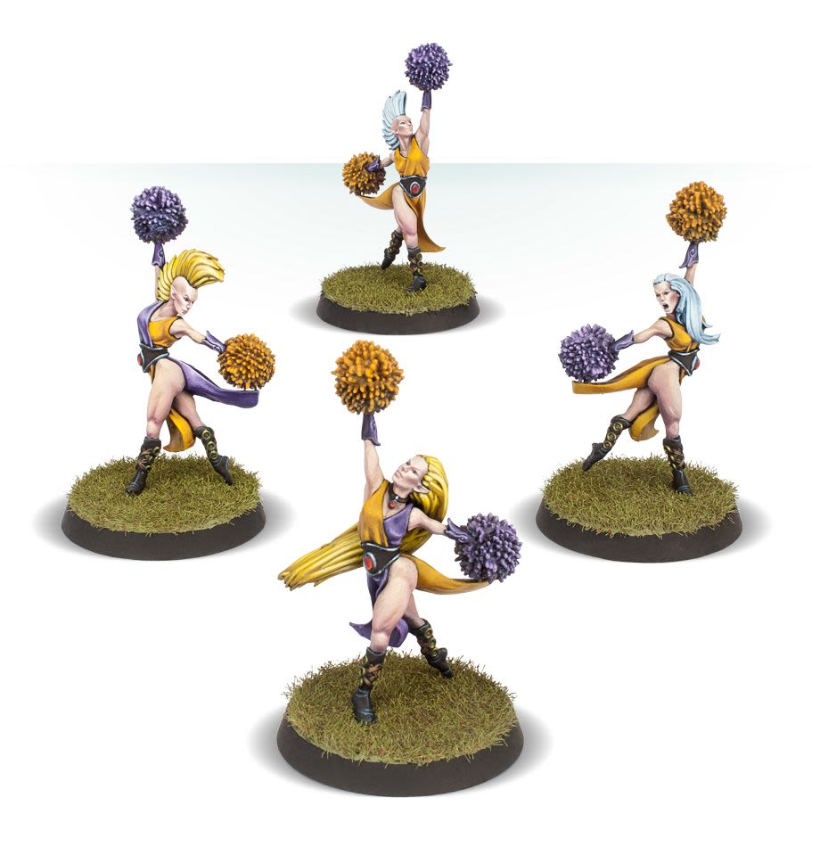 BLOOD BOWL: THE ELFHEIM EAGLETTES ELF CHEERLEADING TEAM1
