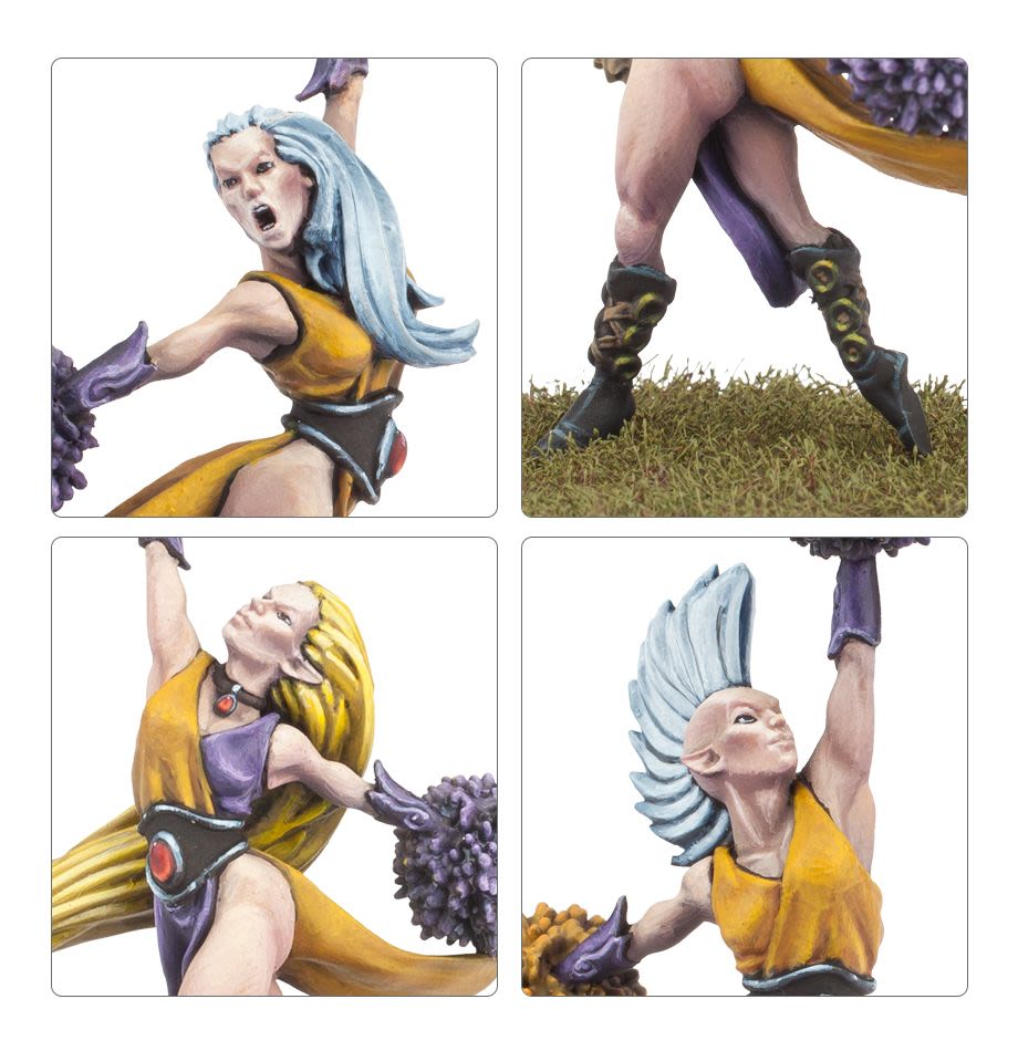 BLOOD BOWL: THE ELFHEIM EAGLETTES ELF CHEERLEADING TEAM2